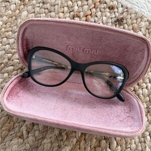 Miu Miu Eyeglasses with Case – Great Condition